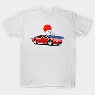 RX7 Fuji JDM Japan Print T-Shirt